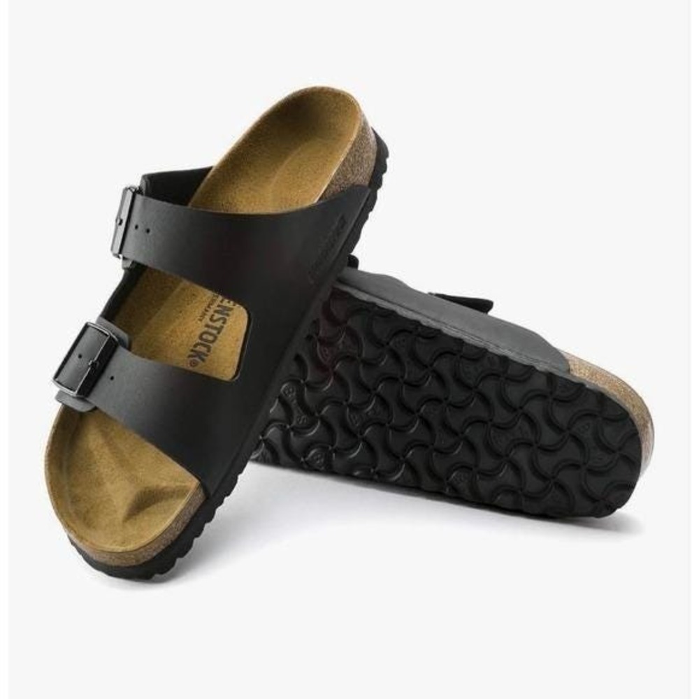 Birkenstock Arizona Eva mules Black Leather Sandals New with Tag EU 37,42,44 - Picture 3 of 4